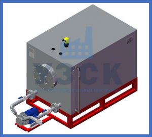Горизонтальный БДП с насосом в Кургане