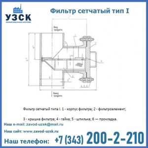 Фильтр сетчатый ФС по Т-ММ-11-2003 в Кургане
