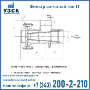 Фильтр сетчатый ФС по Т-ММ-11-2003 в Кургане