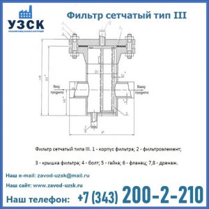 Фильтр сетчатый ФС по Т-ММ-11-2003 в Кургане