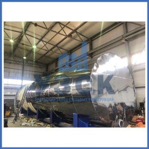 Купить емкость 100 м3, резервуар РГС 100 с теплоизоляцией и греющим кабелем